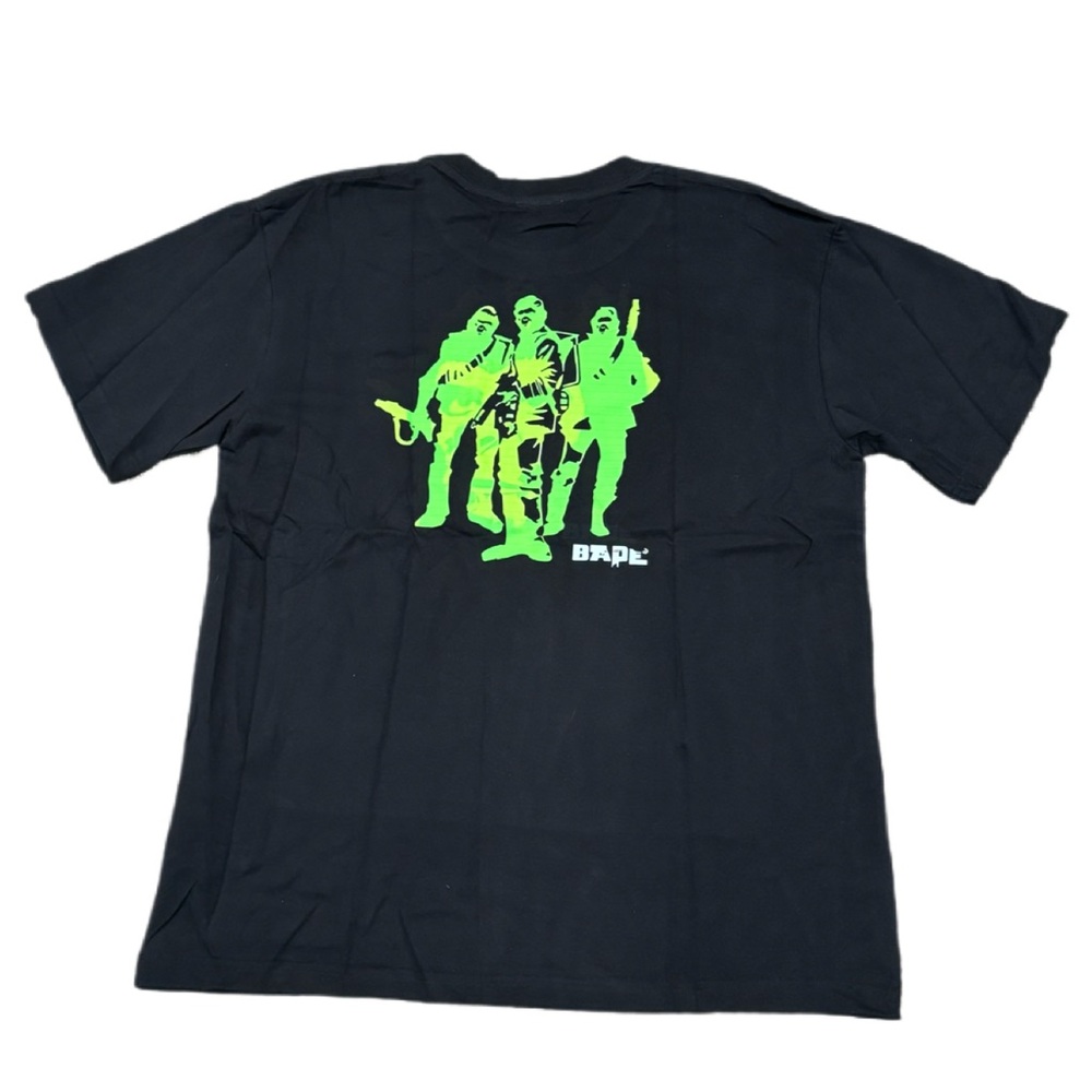 A Bathing Ape BAPE Army Black Tee